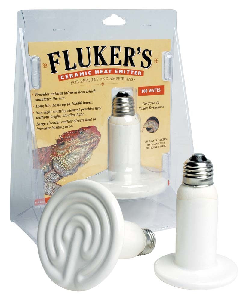 Fluker's Ceramic Heat Emitter — 100W package