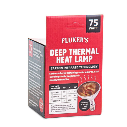 Fluker's 75W Deep Thermal reptile heat lamp