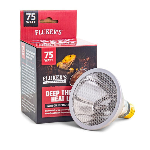 Fluker's Deep Thermal Heat Lamp — 75W package