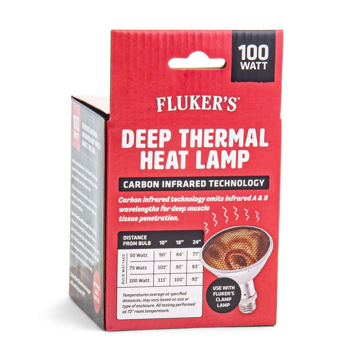 Fluker's 100W Deep Thermal reptile heat lamp
