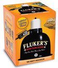 Fluker's black Mini Sun Dome reptile lamp — 5.5 in