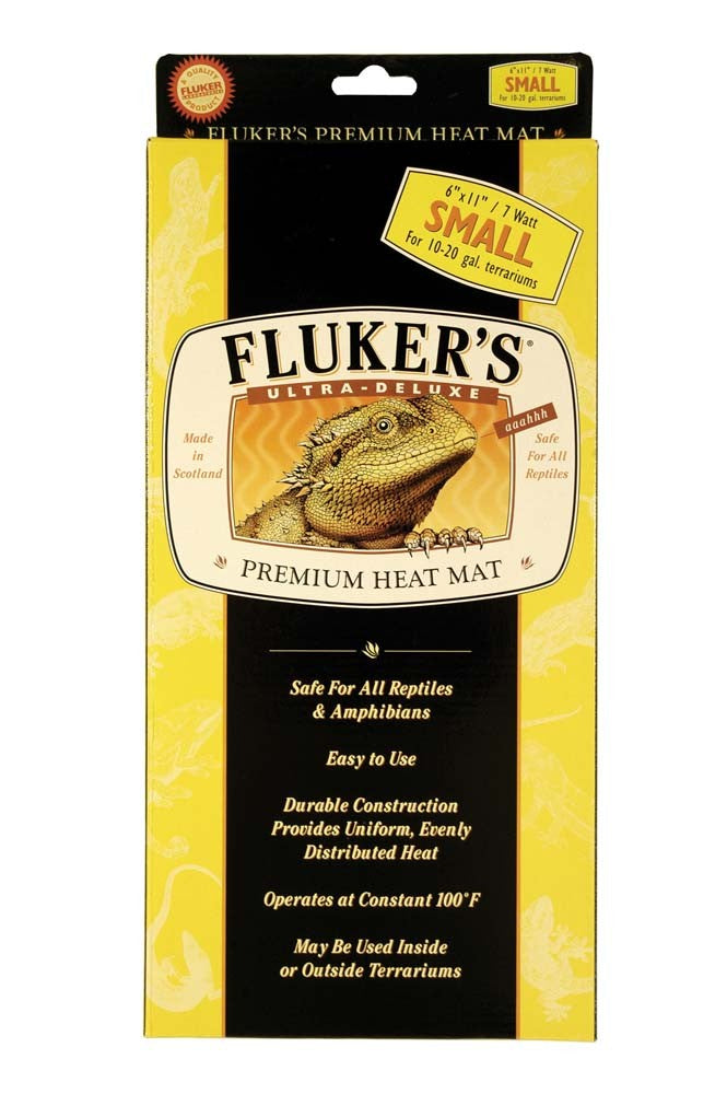 Fluker's Ultra-Deluxe reptile heat mat, Small 6 x 11 inches