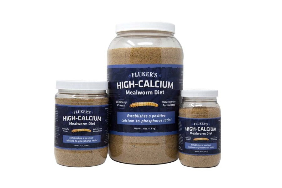 Fluker's High-Calcium Mealworm Diet — 12 oz