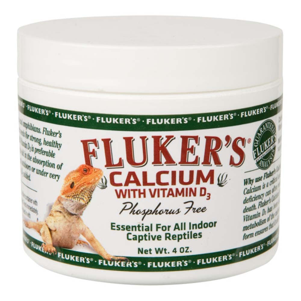 Fluker's Repta-Calcium with Vitamin D3, 4 oz container