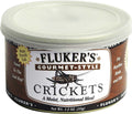 Fluker's Gourmet-Style Canned Crickets 1.2 oz