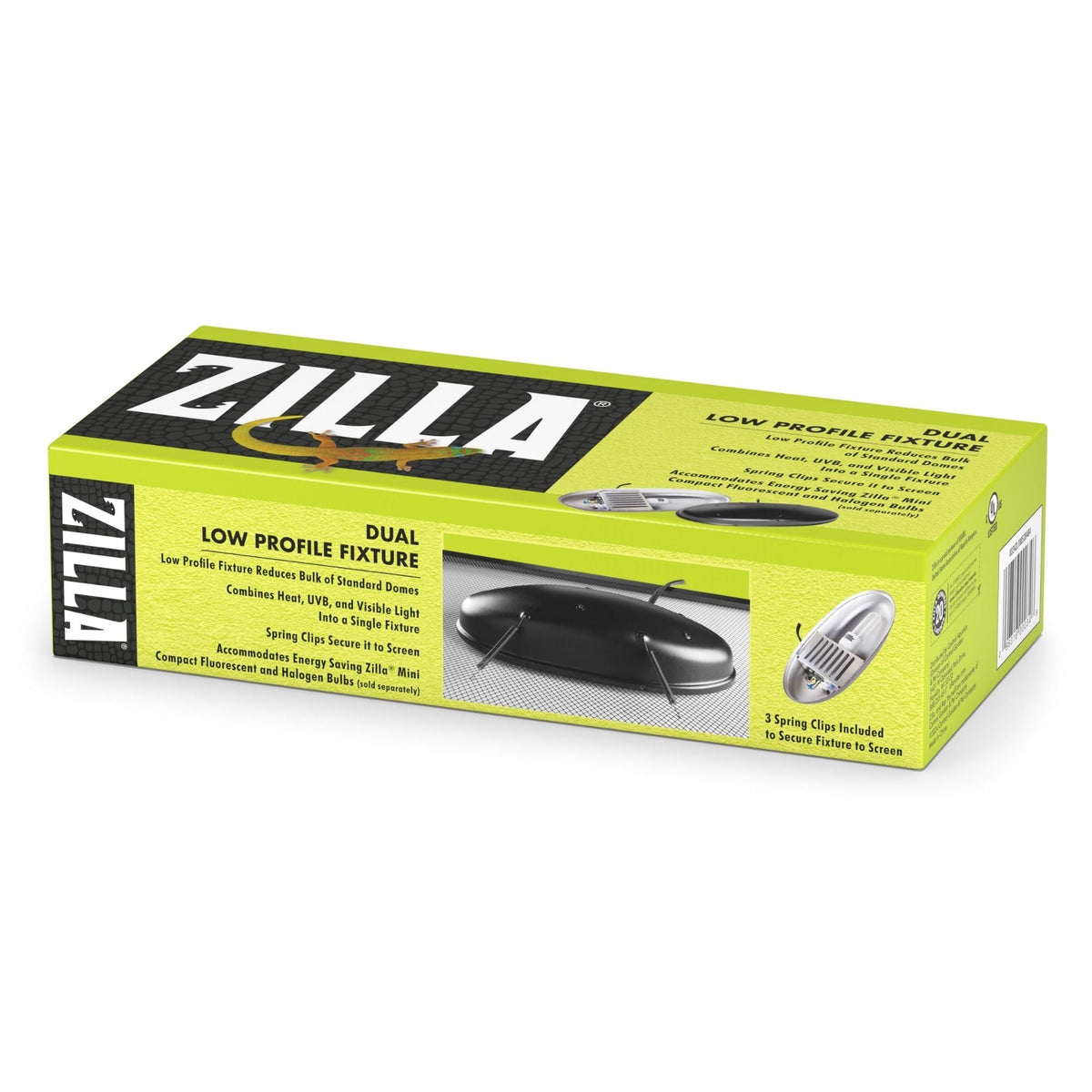 Zilla Low Profile Terrarium Fixture - Dual