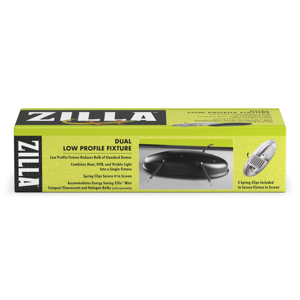 Zilla Low Profile Terrarium Fixture - Dual