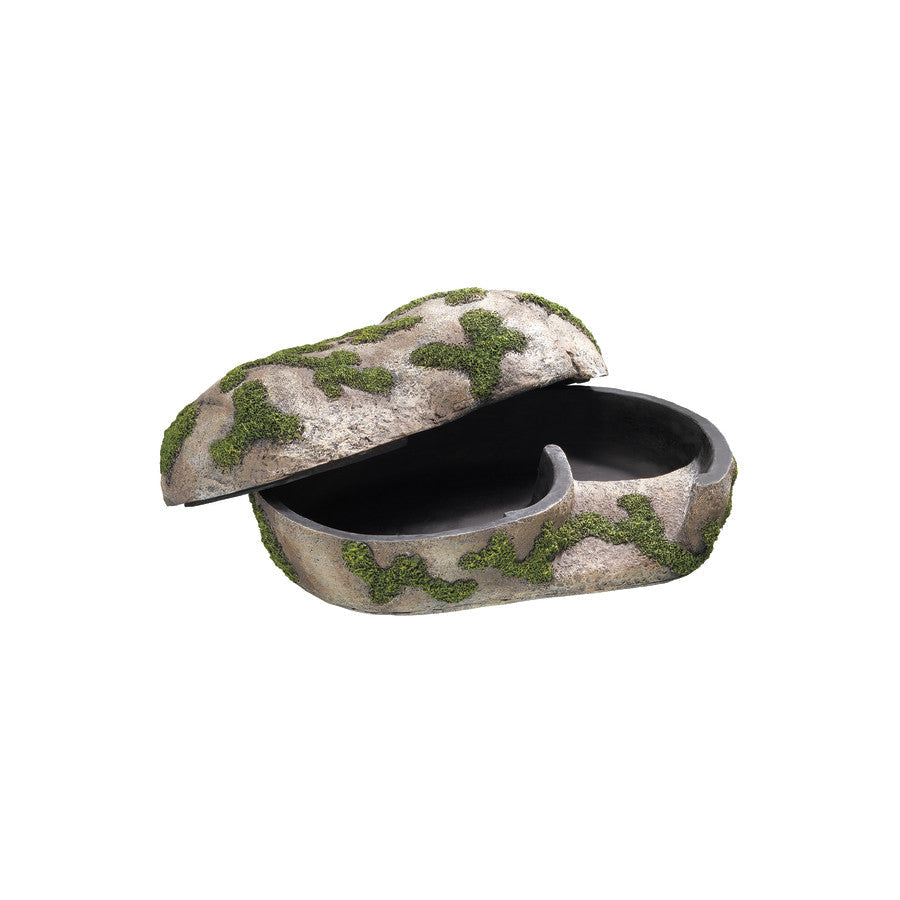 Zilla Rock Lair humidity-supporting reptile hide, X-Large