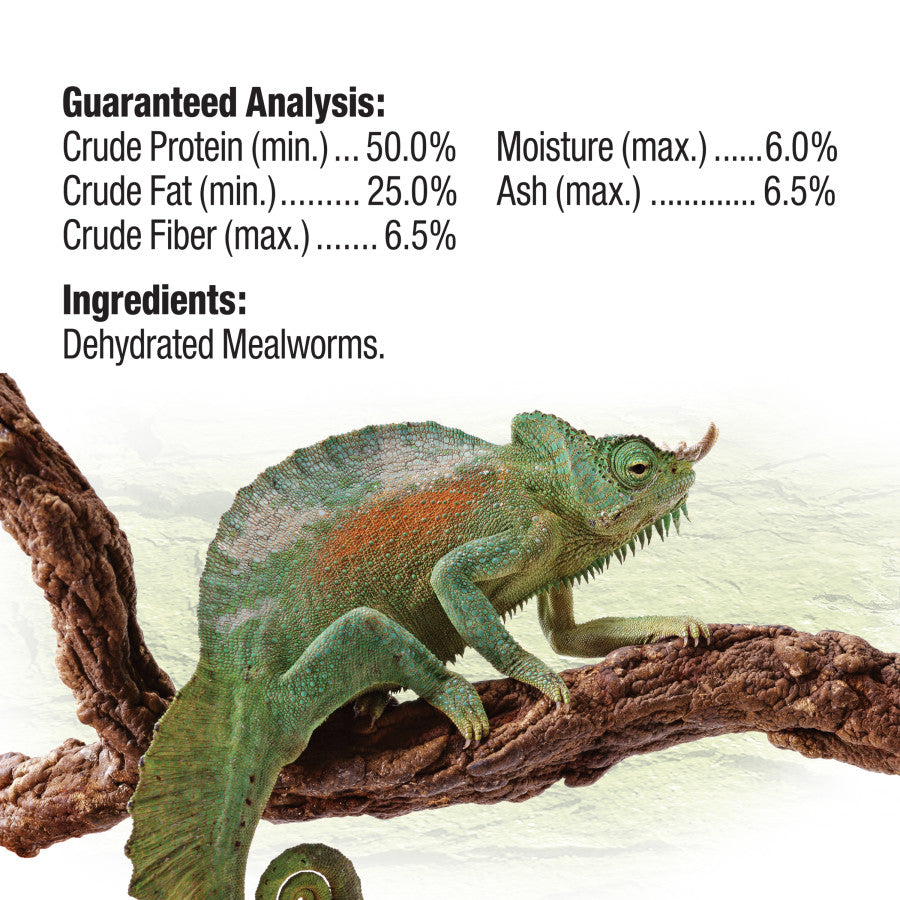 Zilla Reptile Munchies Mealworms 3.75 oz product view