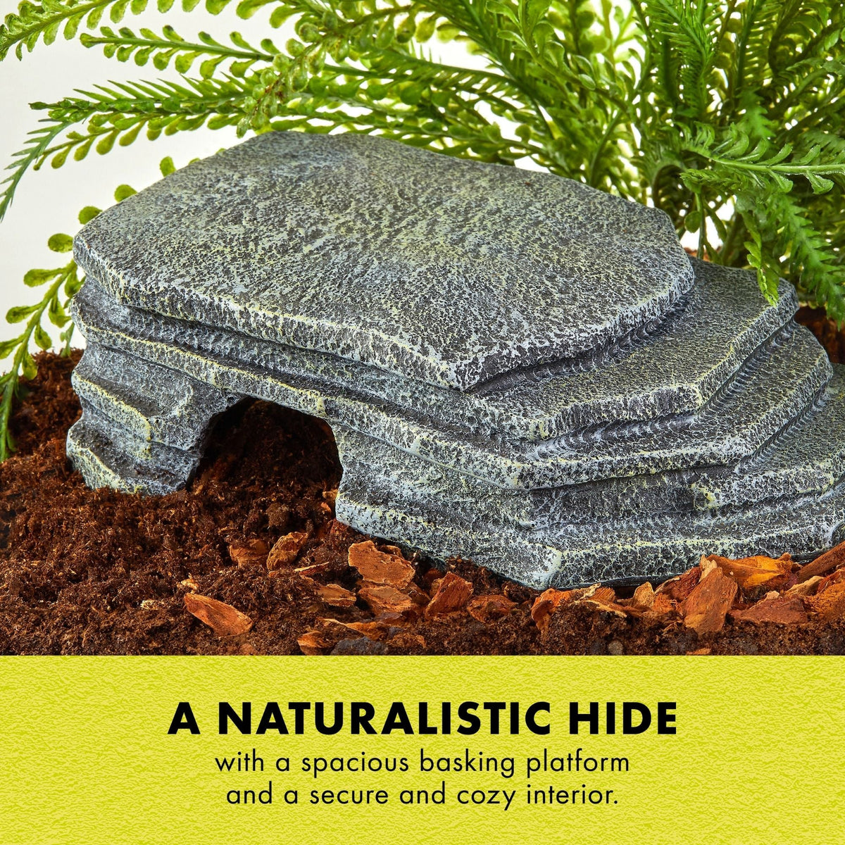 Medium Zilla Herp Hotel naturalistic terrarium décor