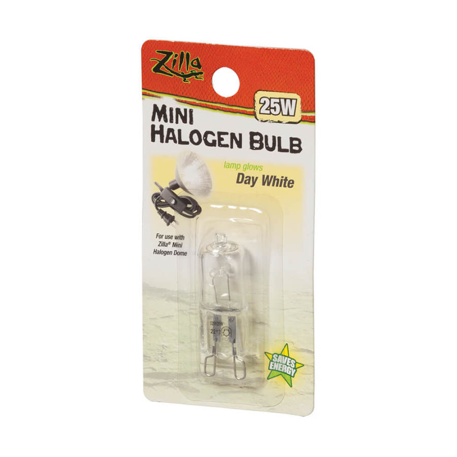 Zilla Day White Mini Halogen Reptile Bulb — 25W