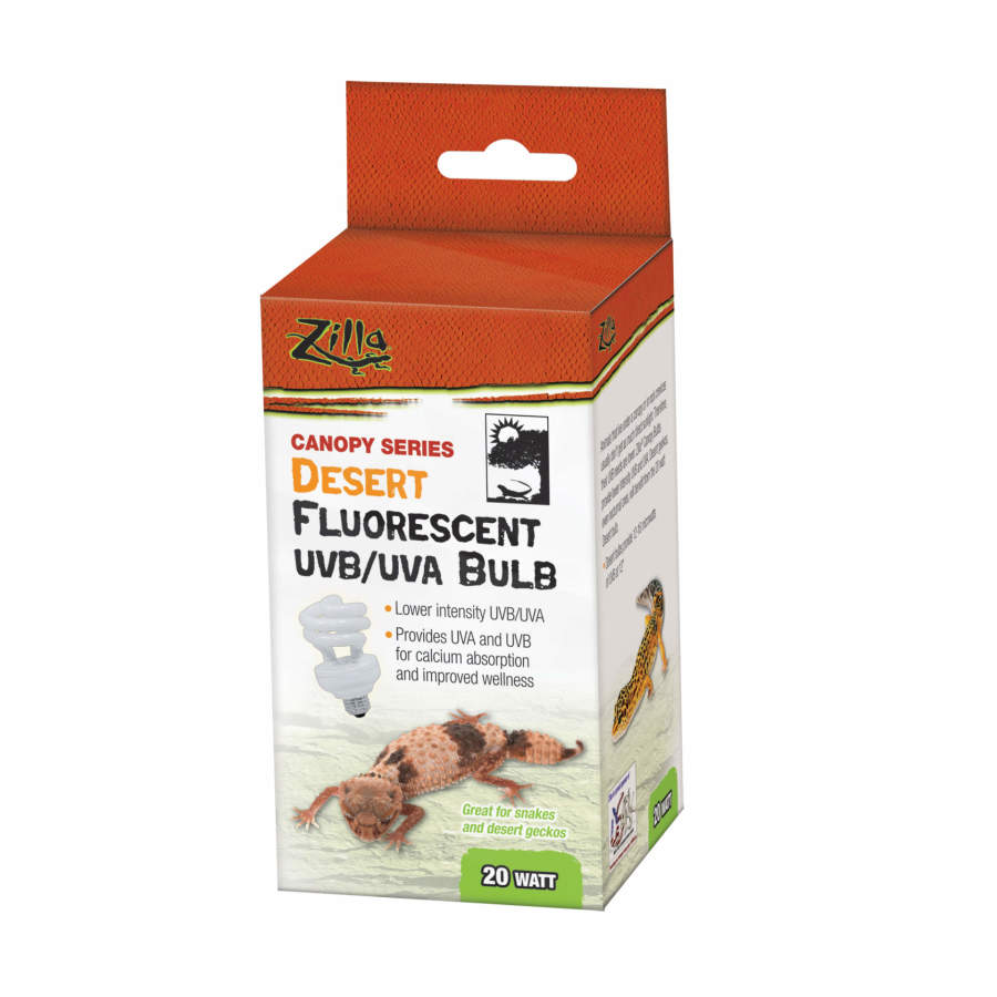 Zilla Canopy Series Desert UVB/UVA Bulb - 20W