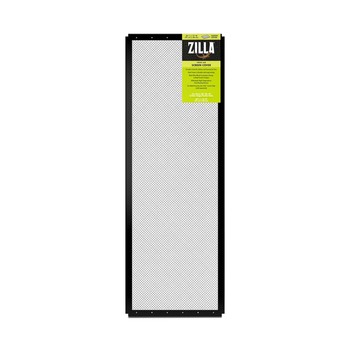 Zilla Fresh Air Screen Cover 36 x 12 in