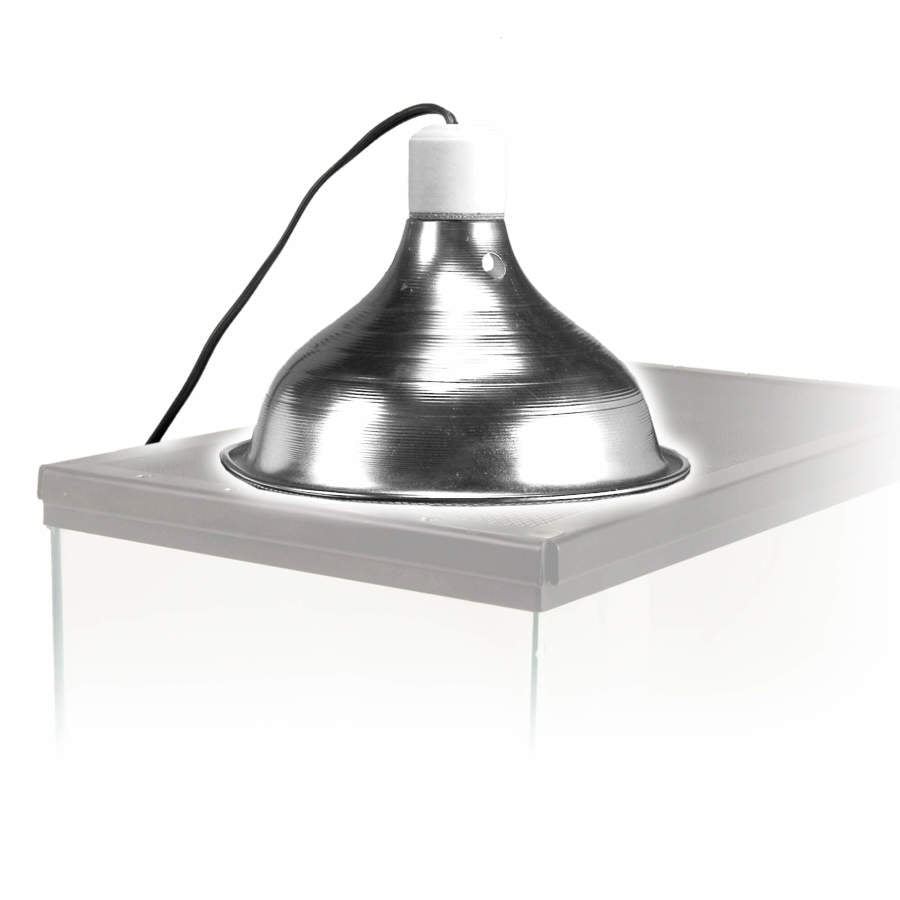 Zilla Aluminum Reflector Dome Lamp - 8.5 in