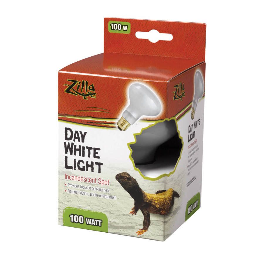 Zilla Day White Incandescent Reptile Spot Bulb — 100W