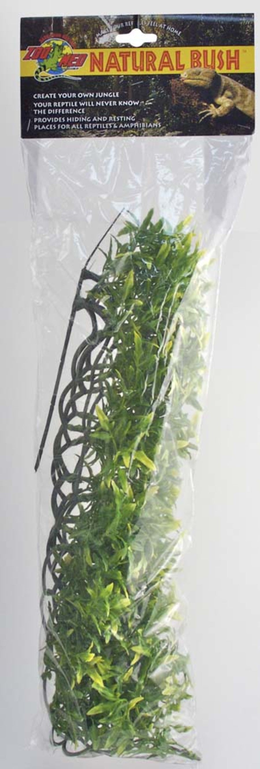 Zoo Med Natural Bush Bolivian Croton terrarium plant — large 22 in
