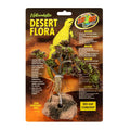 Zoo Med Desert Flora artificial red leaf stonecrop plant with removable base