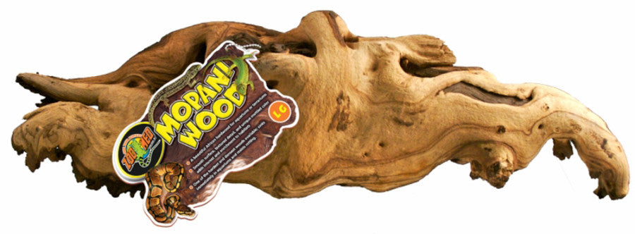 Zoo Med African Mopani Wood natural reptile habitat decor — large