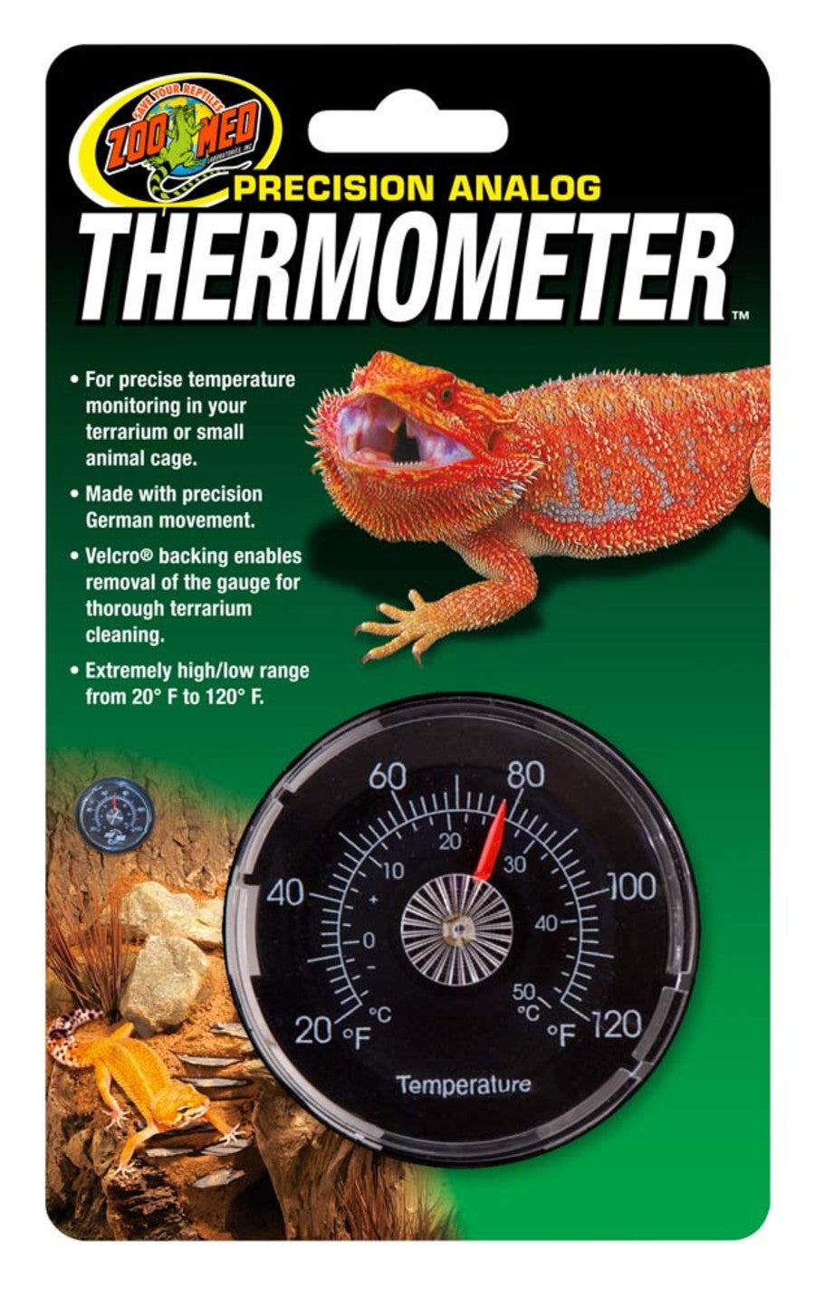 Zoo Med Analog Reptile Thermometer