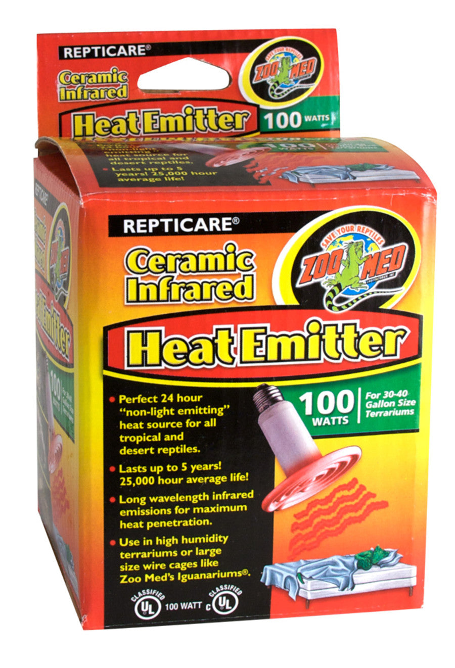 Zoo Med ReptiCare Ceramic Heat Emitter - 100W