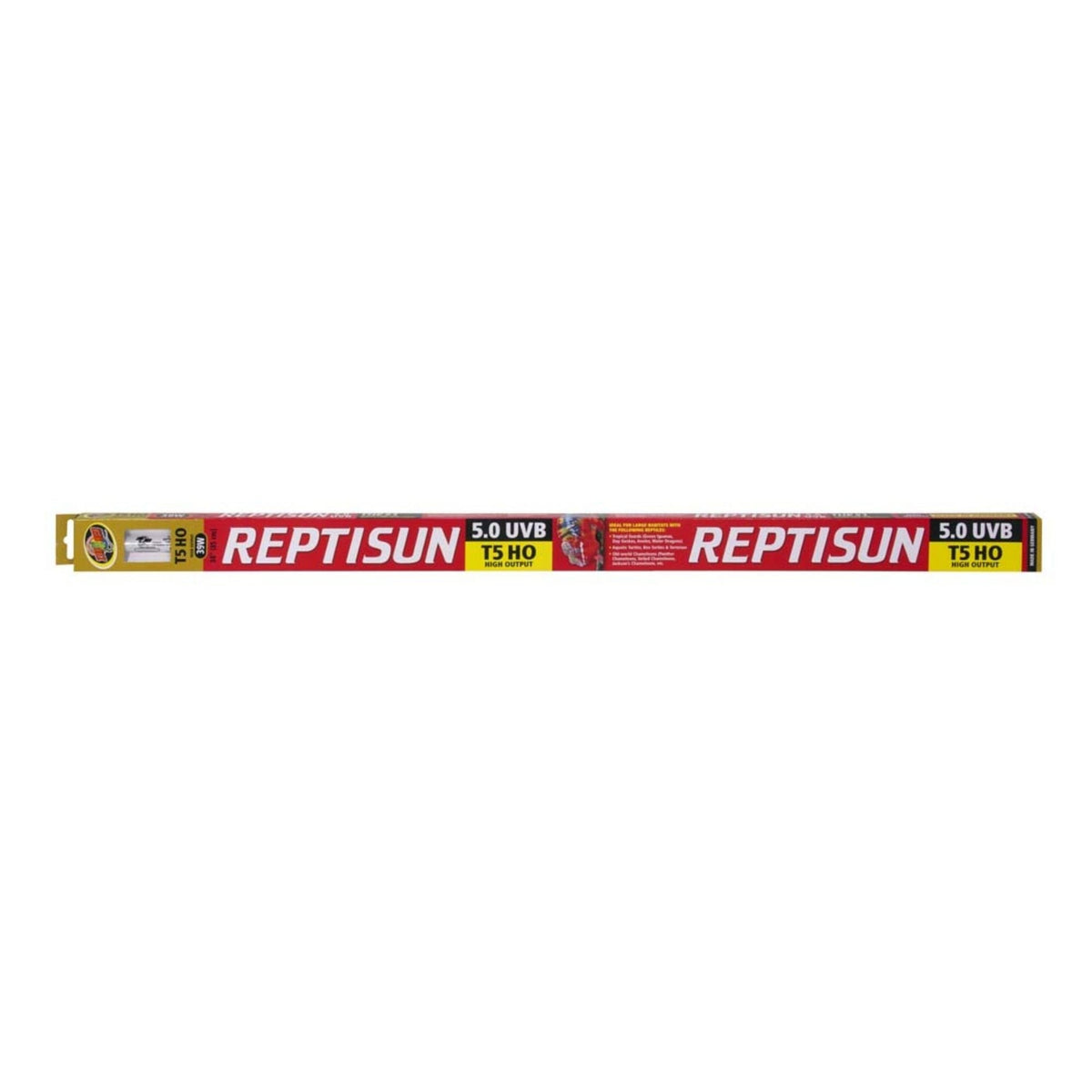 Zoo Med ReptiSun 5.0 UVB T5 HO High Output Linear Lamp White 1ea/34in.