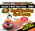 Zoo Med Repti Basking Spot Lamp 100W two-pack