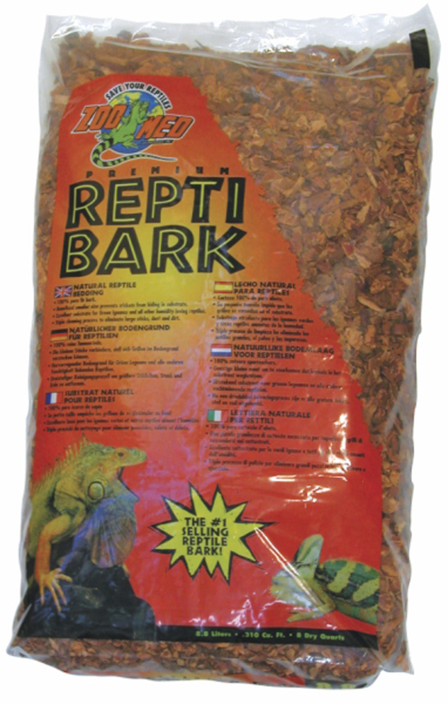 Zoo Med Premium ReptiBark 24 qt fir bark reptile substrate