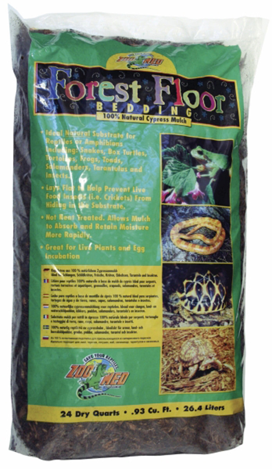 Zoo Med Forest Floor cypress mulch 24 quart
