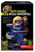 Zoo Med ReptiRapids LED Skull Waterfall – Small
