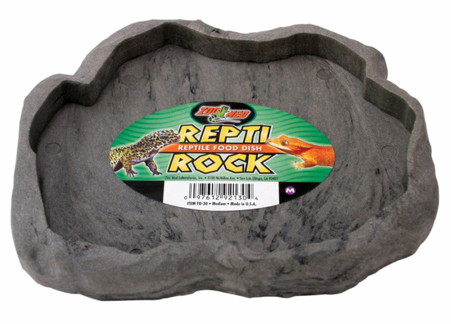 Zoo Med Repti Rock Food Dish – Medium
