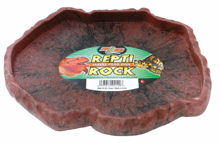 Zoo Med Repti Rock Food Dish – Large