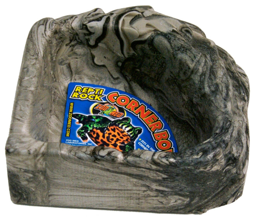 Zoo Med Repti Rock Corner Water Dish – Small