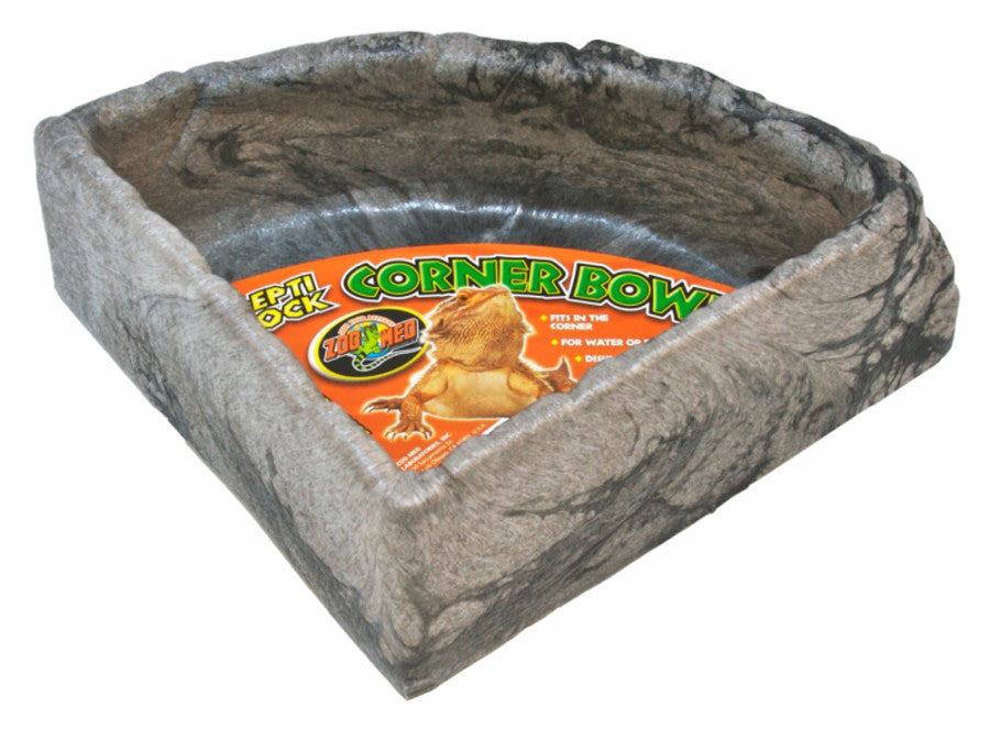 Zoo Med Repti Rock Corner Water Dish – Large