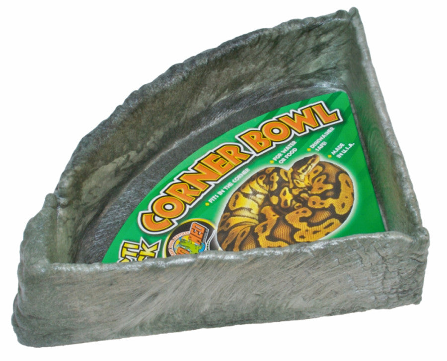 Zoo Med Repti Rock Corner Water Dish – Extra Large