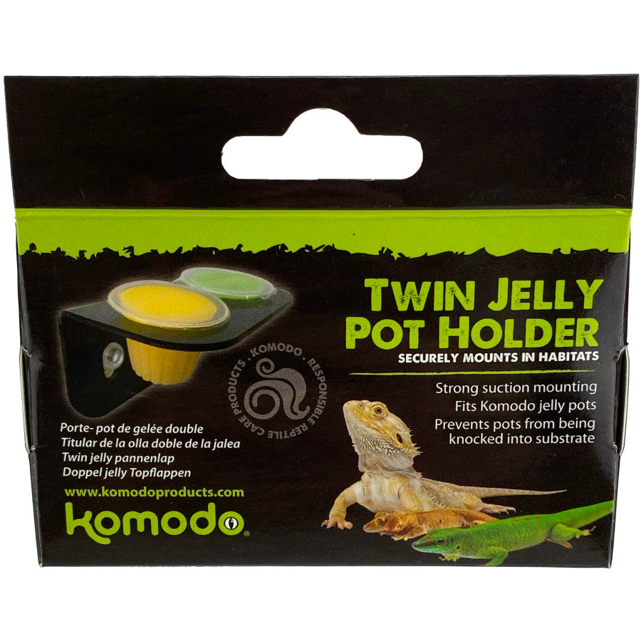 Komodo Twin Jelly Pot Holder – Black
