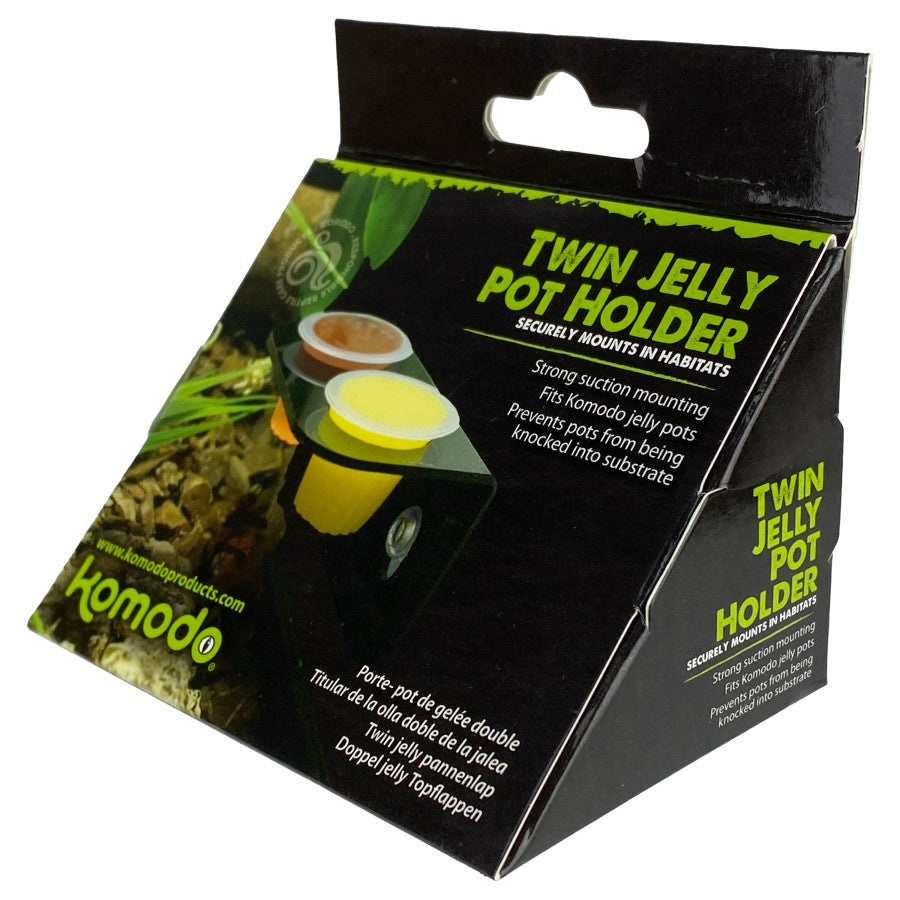 Komodo Twin Jelly Pot Holder – Black