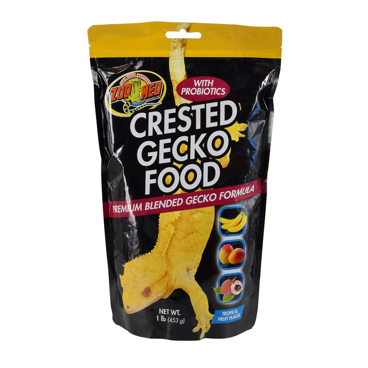 Zoo Med Tropical Fruit Crested Gecko Food 1 lb package